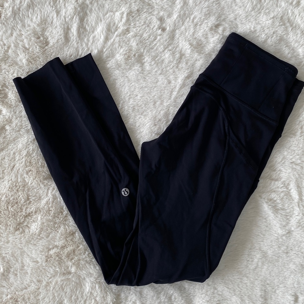 ❤️ Lululemon Fast & Free 25” Leggings Black Size 2 NWOT
